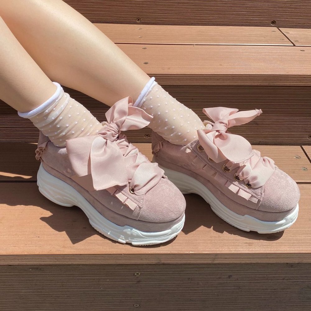Liz lisa Platform Ribbon Sneakers